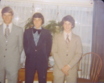 Jim Bona, John Daus, and Dave Bona.  I believe this is right before our Junior Prom