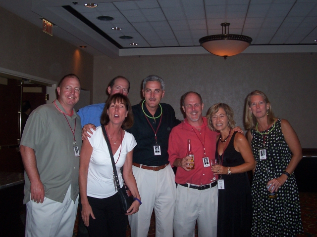 Mark and Mary Scovill, Brian Heiney,John Daus, Mike Moore, Vickie Keeler and Ginny Powell 